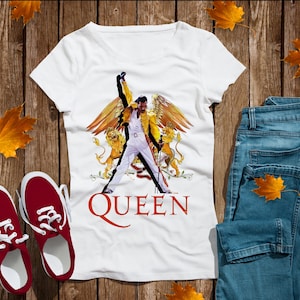 Freddie Mercury Vintage tshirt, Queen at Wembley Retro tshirt, The Hectics rock band 60s, Freddie gifts for her, We Will Rock You tshirt