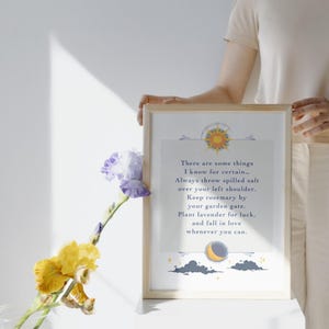 Practical Magic Art Print: Witchy Home Decor (Digital Download)