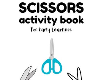 Scissor Skills Workbook: 50 Page Cutting Practice for Preschoolers (Digital Download)
