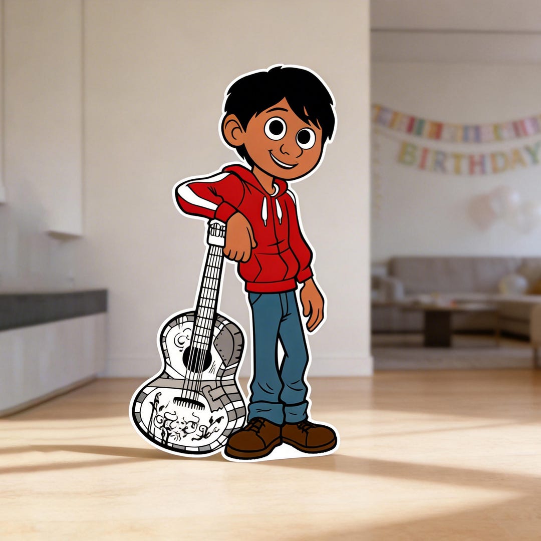 Miguel Coco Life Size Cutout Standee Coco Birthday Party Decor Miguel ...