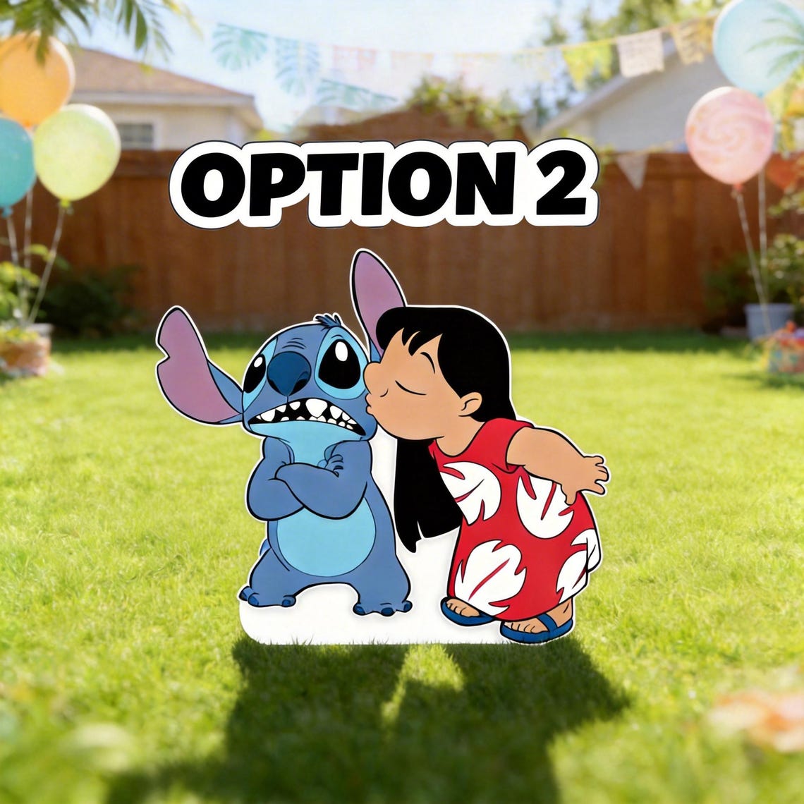Stitch Standee Lilo Stitch Cutout Life Size Standee Stitch Party Decor Stitch Birthday ...