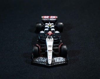 AlphaTauri AT04 2023 Yuki Tsunoda 1:64 MiniGT Diecast Model – Formula 1 Collectible Car