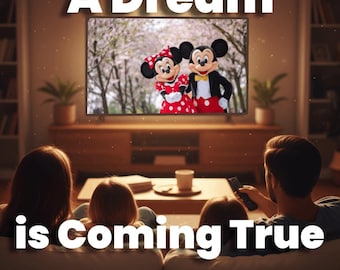 Personalized Disney Trip Reveal Video – Custom Vacation Announcement (Digital Download)
