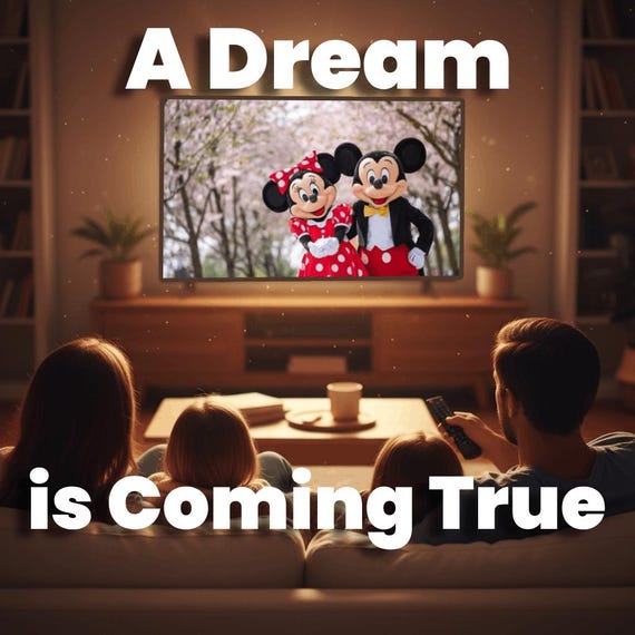 Personalized Disney Trip Reveal Video - Custom Message for Disney World, Disneyland Paris & California, Surprise Vacation Announcement Gift