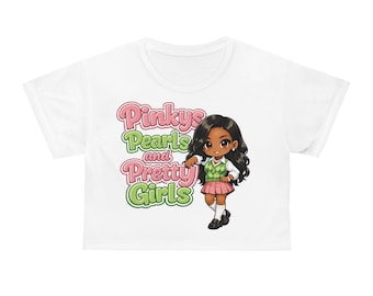 Koszulka Divine Ladies Crop – uroczy top z grafiką | FirstGen Designs