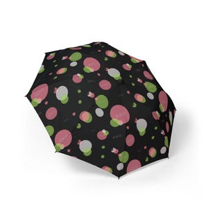 Soror Dots Umbrella: Foldable Travel Rain Gear