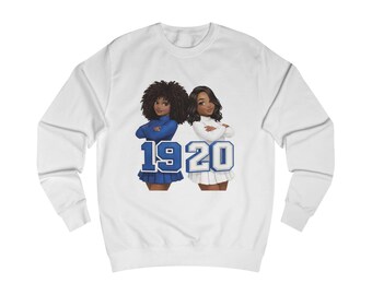 Divine Ladies Crewneck Sweatshirt- 1920 Sorority Sisters Sweatshirt | FirstGen Designs