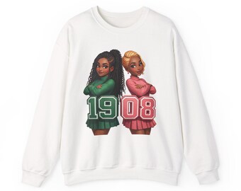 Divine Ladies Crewneck Sweater - 1908 Sorority Sister | FirstGen Designs