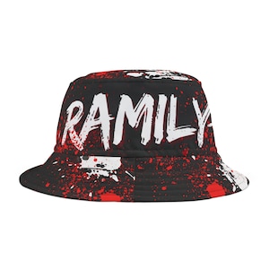 B Trendy Bucket Hat, Street Style Accessory, Casual Summer Wear, Graffiti Print Hat, Perfect for Festivals, Throwback Vibe