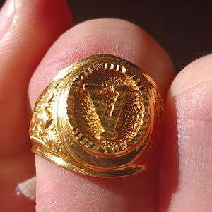 24 karat solid gold ring