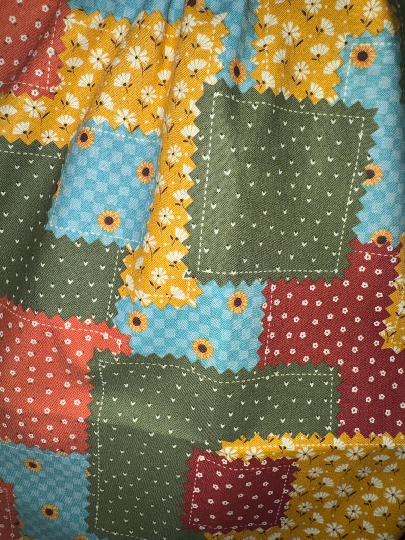 Patchwork Cotton Apron image 2