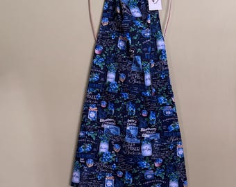Blueberry Apron *Plus Size*