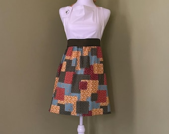 Patchwork Cotton Apron