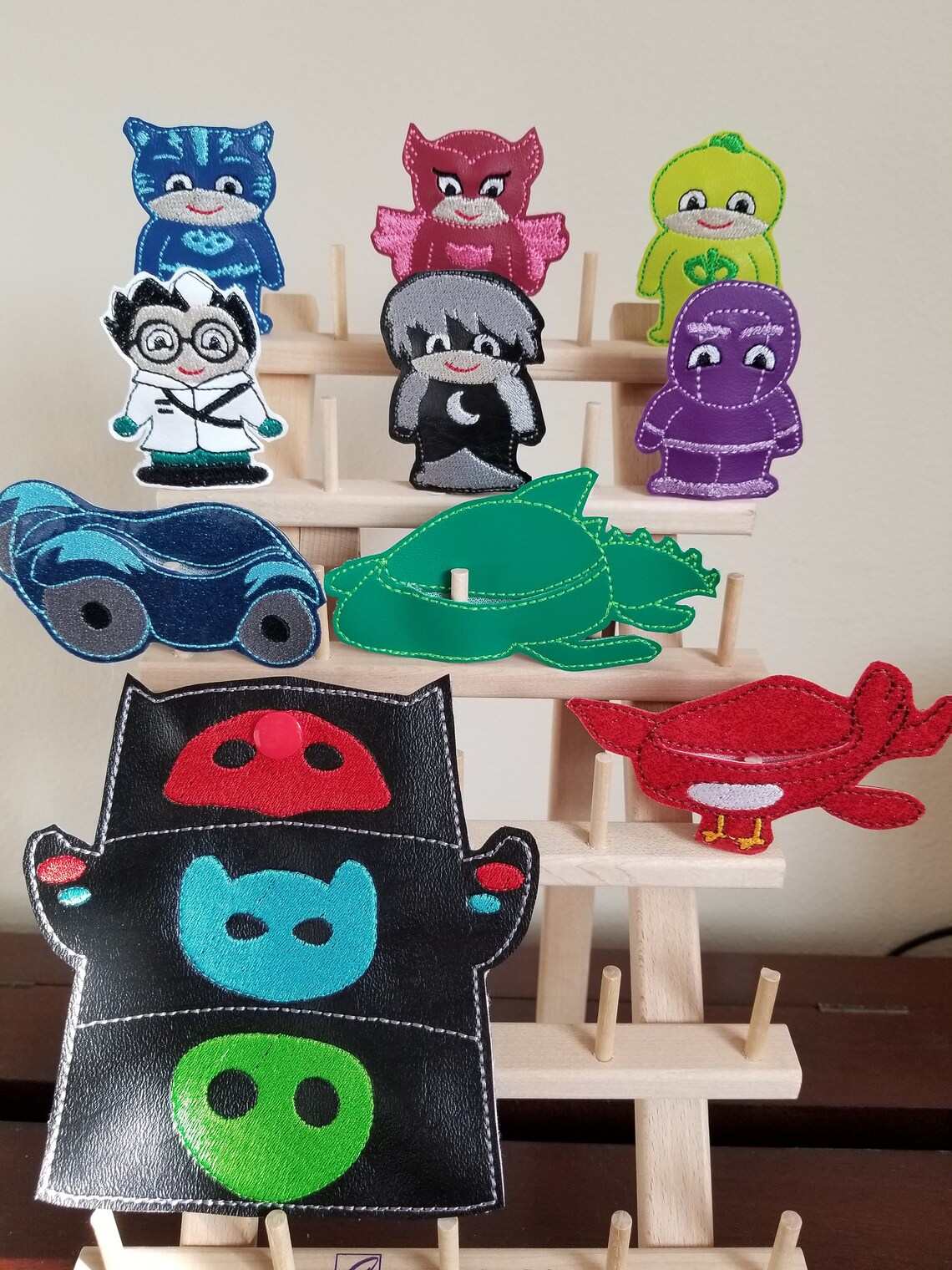 PJ Masks Finger Puppet | Etsy