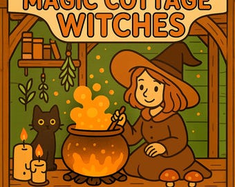 Acogedor libro para colorear de Halloween, lindas páginas para colorear espeluznantes para niños, adolescentes y adultos, actividad relajante de otoño, PDF imprimible, páginas para colorear de otoño