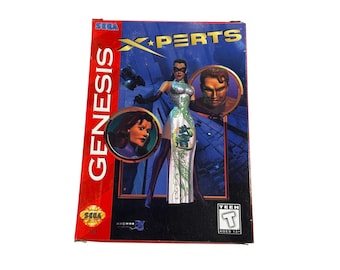 X-Perts (Sega Genesis, 1996) Authentic CIB Complete w/ Reg Card