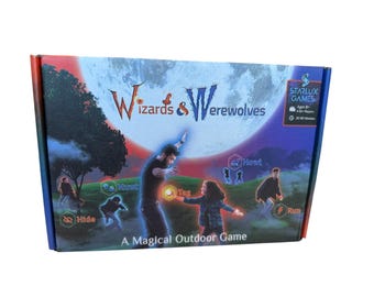 Werewolves And Wizards Glow In The Dark Outdoor Game For Kids New Open Box
