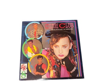 Culture Club Colour By Numbers 1983 Vinyl Virgin Records QE39107