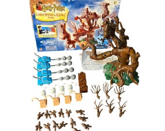 Mattel Harry Potter Whomping Willow Game Vtg 2002 99% Complete Missing 1 Piece