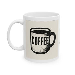 Tea Over Coffee Mug: Funny Ceramic Cup, Office Decor Gift