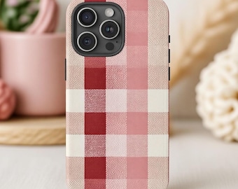 Pink Buffalo Plaid Phone Case | Tough Case