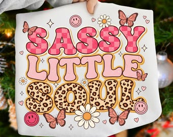 Sassy Little Soul Png Little Soul Sublimacja Png Projekt Dziewczyny PNG wzory Dziewczyna Png sublimacja Pliki png dla maluchów Retro Dzieci PNG Cyfrowy