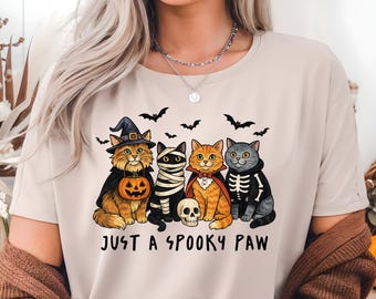 Halloween Cats PNG, Spooky Costume, Fall Season (Digital Download)