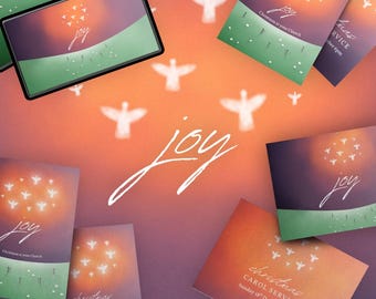 Angels & Shepherds Church Christmas Publicity Canva Template | Flyers, Posters, Social Media Posts, Slides
