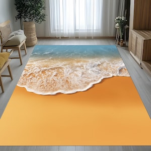 tapis de plage, tapis de mer, tapis de vagues, tapis côtier, tapis d&#39;été, tapis de sable, tapis de rivage, tapis d&#39;eau, tapis bleu océan, tapis de vacances, tapis de plage, tapis océan