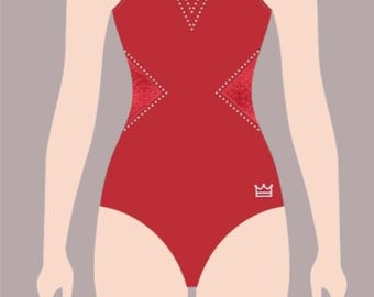 Red Ruby Leotard