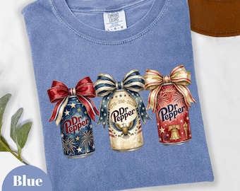 Dr Pepper 250 Years 1776–2026 Shirt, Patriotic Soda Cans Sweatshirt, Independence Day USA Celebration Gift