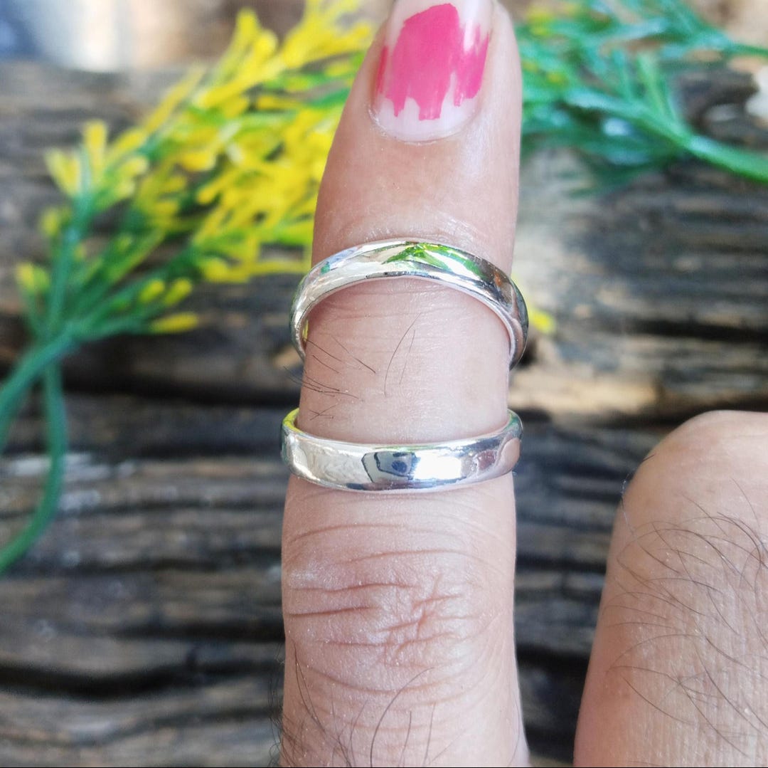 Sterling Silver Swan Neck Splint Ring, PIP DIP Joint Support - Etsy