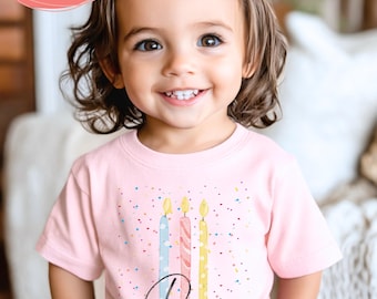 Geburtstagsshirt 3 Jahre personalisiert – Pullover oder T-Shirt oder Hoodie mit Zahl und Name – Geschenk Kindergeburtstag Mädchen Junge