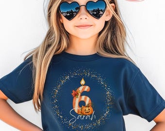 6th Birthday Shirt Kids Personalized – Custom Name & Age – Sixth Birthday Gift for Boys and Girls – Birthday Tee or Hoodie or Sweatshirt