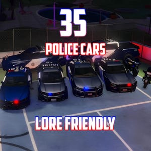 FiveM Police Car Pack: LSPD & SASP Lore-Friendly Vehicles
