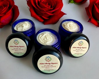 Naked Beauty Organics - Rose Moisturizing Face & Body Cream