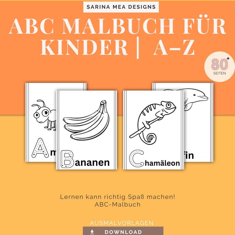 ABC Coloring Book for Kids | Learning Letters With Fun | Alphabet to ...