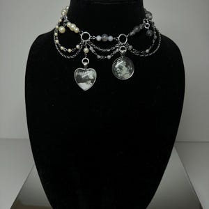Monsters in Love—hand-made monster necklace