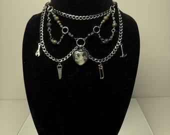 The Forsaken Spark—hand-made Monster necklace
