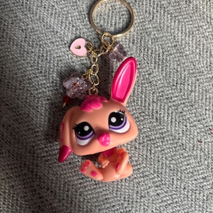 Custom Littlest Pet Shop Keychain – Inspired by LPS | Cute Collectible Keychains for Bags, Backpacks & Gifts