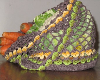 PDF Crochet Grocery Bag