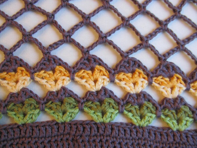 PDF Crochet Grocery Bag image 4