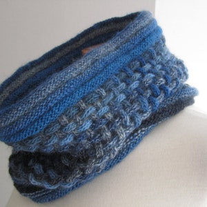 Ikat Cowl, PDF-pattern image 5