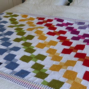 Tumbling Colours Crochet Pattern image 1