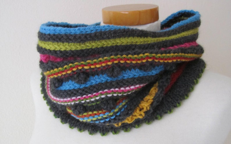 Happy Colours Cowl, PDF-Pattern image 2