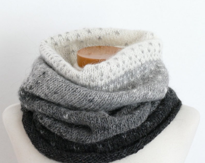 Fibonacci Fever Cowl/ Infinity Scarf image 2