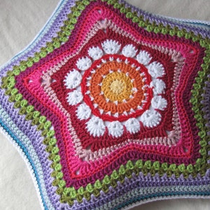 5-Pointed Star Pillow, PDF-Pattern image 3