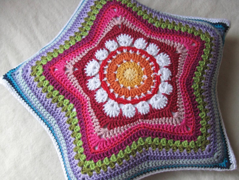 5-Pointed Star Pillow, PDF-Pattern image 3