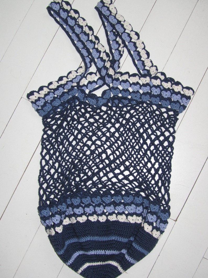 PDF Crochet Grocery Bag image 3