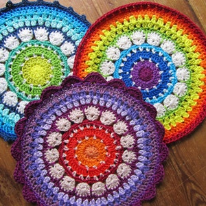 Patron PDF Crochet Mandala/Manique Rosetta image 2